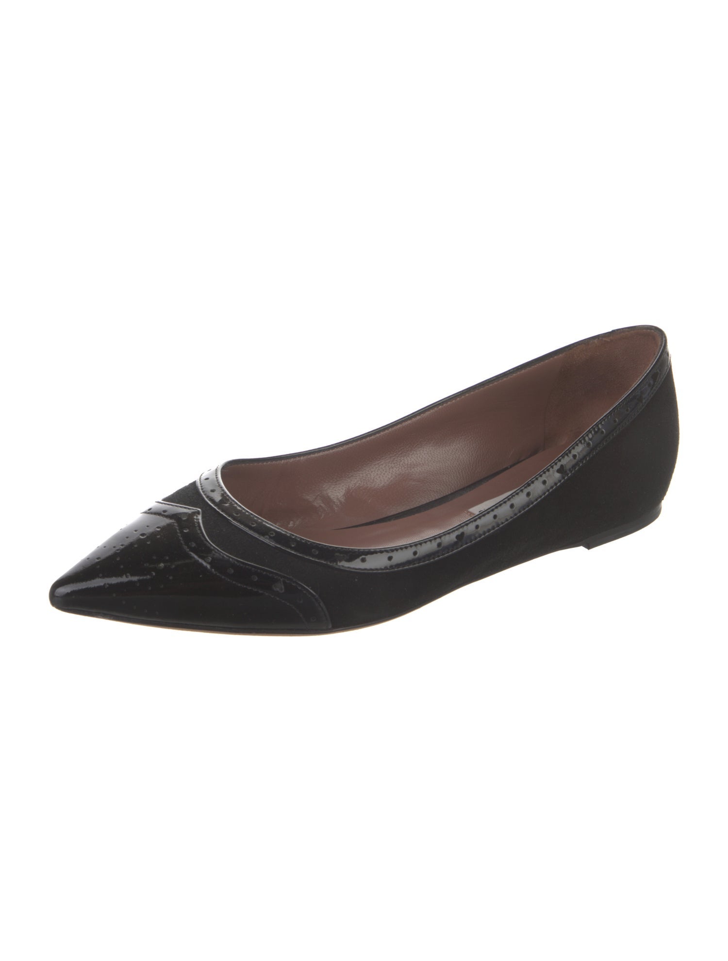 Tabitha Simmons Suede Ballet Flats